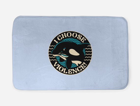 Orca I Choose Violence Seal