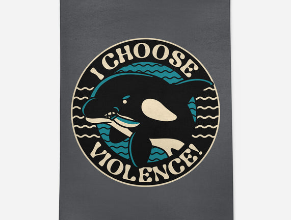 Orca I Choose Violence Seal