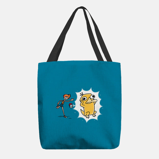 Psyplatypus-None-Basic Tote-Bag-Raffiti