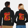 Summer Pinup Devil-Unisex-Zip-Up-Sweatshirt-Studio Mootant