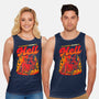 Summer Pinup Devil-Unisex-Basic-Tank-Studio Mootant