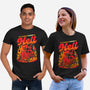 Summer Pinup Devil-Unisex-Basic-Tee-Studio Mootant