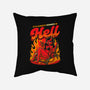 Summer Pinup Devil-None-Removable Cover-Throw Pillow-Studio Mootant