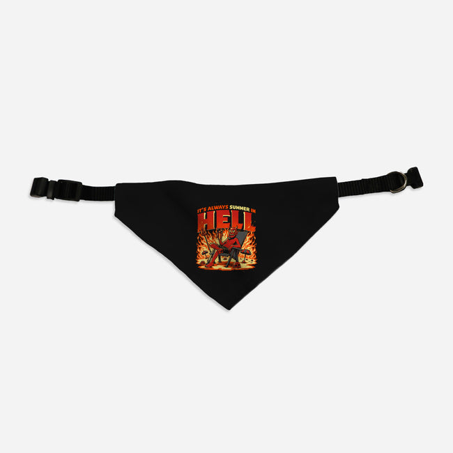 Summer In Hell-Dog-Adjustable-Pet Collar-Studio Mootant