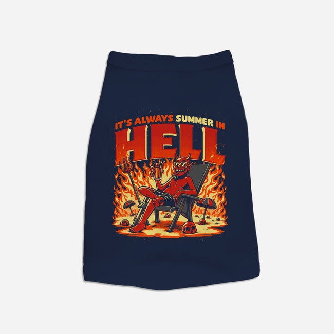 Summer In Hell-Cat-Basic-Pet Tank-Studio Mootant