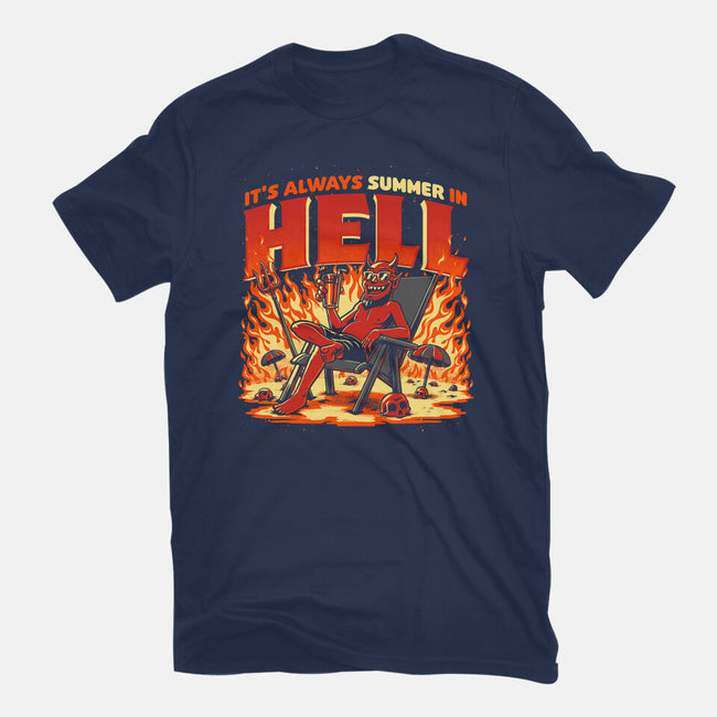 Summer In Hell-Youth-Basic-Tee-Studio Mootant