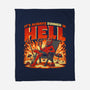 Summer In Hell-None-Fleece-Blanket-Studio Mootant