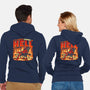 Summer In Hell-Unisex-Zip-Up-Sweatshirt-Studio Mootant