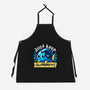 Cute Just Keep Swimming-Unisex-Kitchen-Apron-NemiMakeit