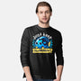 Cute Just Keep Swimming-Mens-Long Sleeved-Tee-NemiMakeit