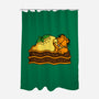 Lasagnap-None-Polyester-Shower Curtain-Raffiti