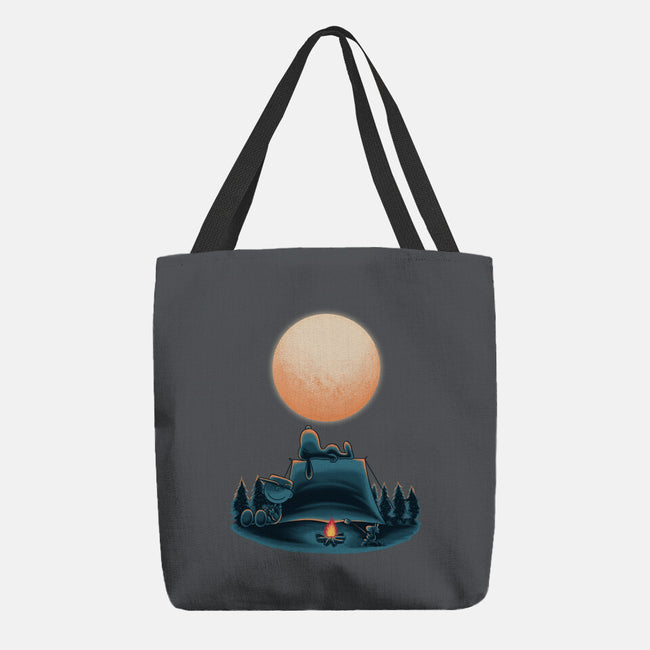 Happiness Is Camping-None-Basic Tote-Bag-rmatix