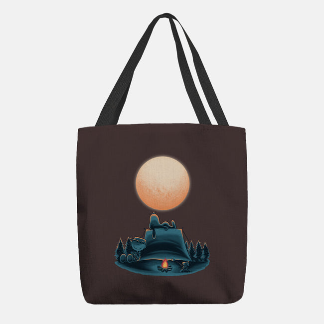 Happiness Is Camping-None-Basic Tote-Bag-rmatix