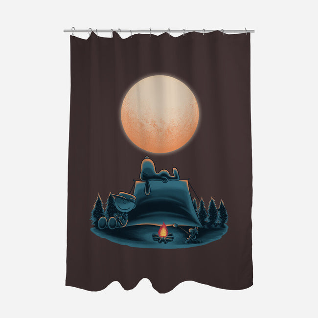 Happiness Is Camping-None-Polyester-Shower Curtain-rmatix