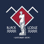 Black Lodge-Womens-Fitted-Tee-Nemons