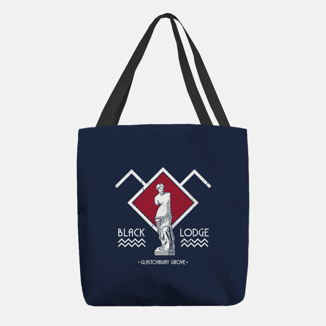 Black Lodge-None-Basic Tote-Bag-Nemons