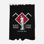 Black Lodge-None-Polyester-Shower Curtain-Nemons