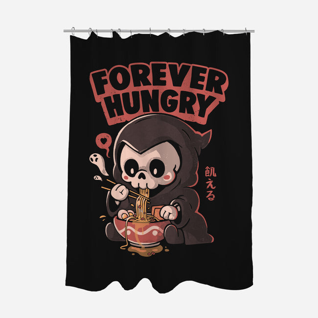 Forever Hungry-None-Polyester-Shower Curtain-eduely