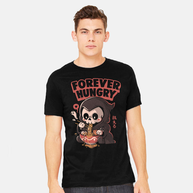 Forever Hungry-Mens-Heavyweight-Tee-eduely