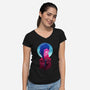 Wanna Join Me-Womens-V-Neck-Tee-dandingeroz