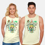 Awakening Retro Cartoon-Unisex-Basic-Tank-Donnie