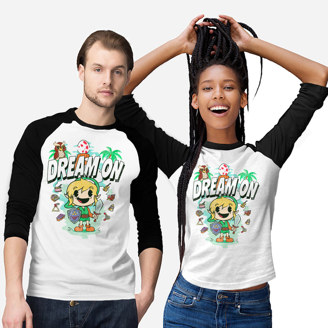 Awakening Retro Cartoon-Unisex-Baseball-Tee-Donnie