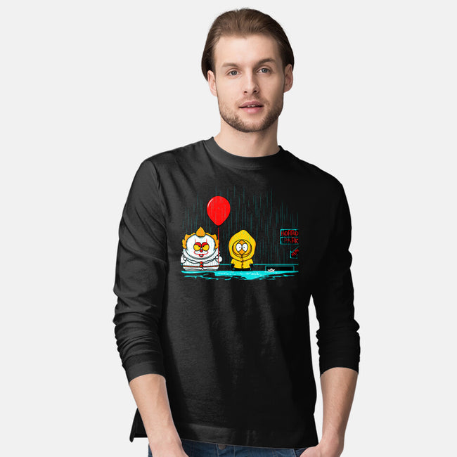 Horror Park-Mens-Long Sleeved-Tee-Donnie