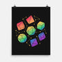 Rainbow Galaxy DND Dice-None-Matte-Poster-xMorfina