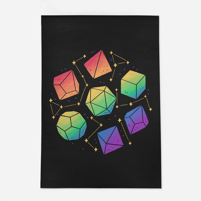 Rainbow Galaxy DND Dice-None-Indoor-Rug-xMorfina