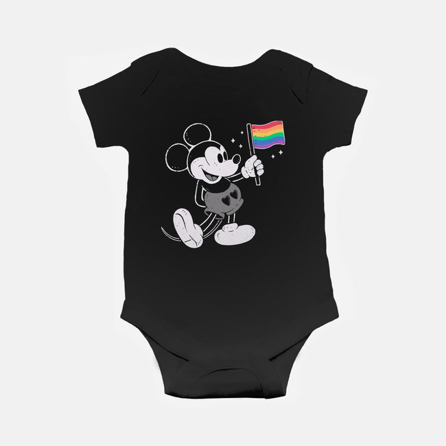 Mickey Pride-Baby-Basic-Onesie-xMorfina