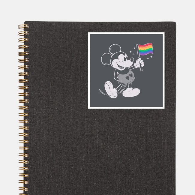 Mickey Pride-None-Glossy-Sticker-xMorfina