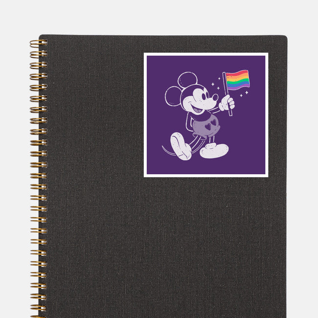 Mickey Pride-None-Glossy-Sticker-xMorfina