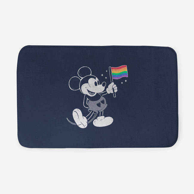 Mickey Pride-None-Memory Foam-Bath Mat-xMorfina