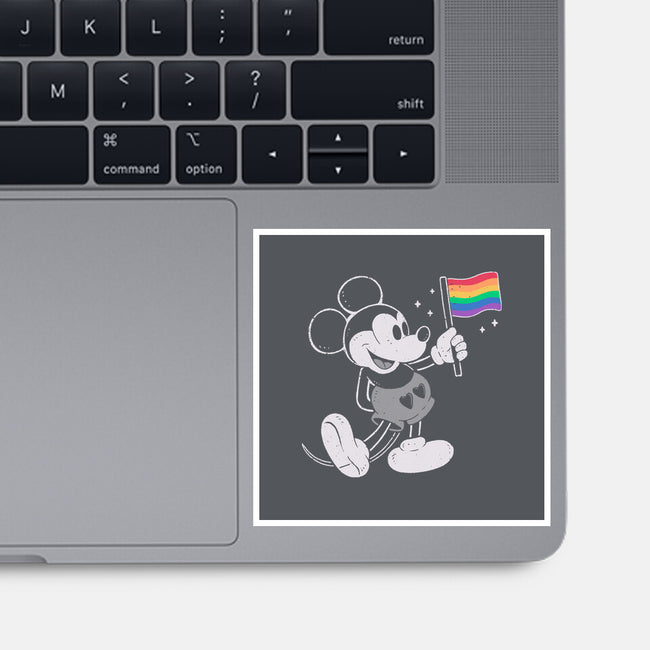 Mickey Pride-None-Glossy-Sticker-xMorfina