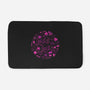 Love Is Love Pink Skulls-None-Memory Foam-Bath Mat-xMorfina