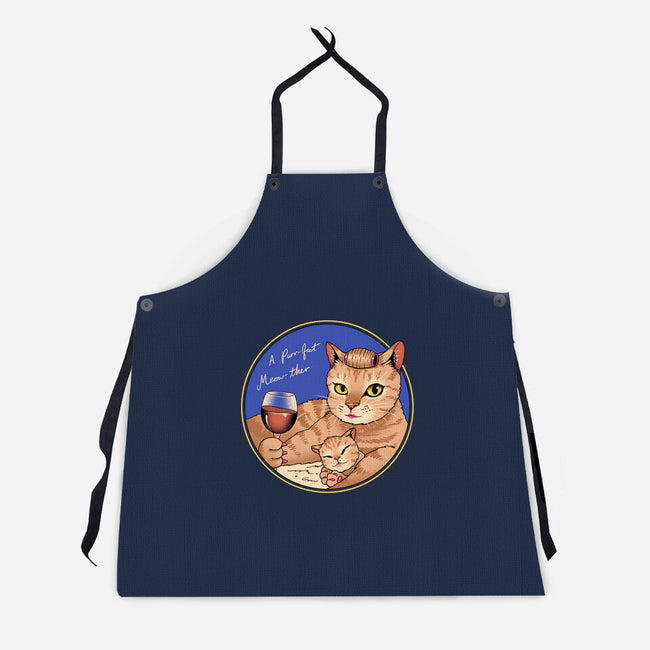 Purrfect Meowther-Unisex-Kitchen-Apron-vp021