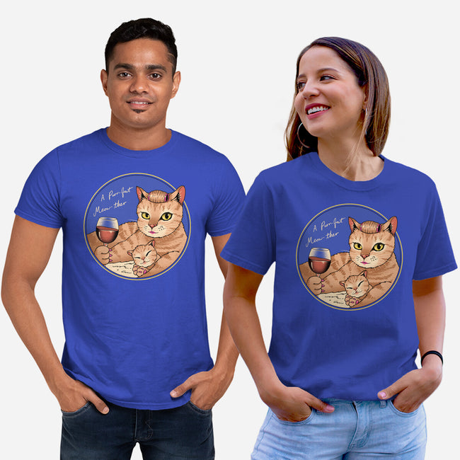 Purrfect Meowther-Unisex-Basic-Tee-vp021