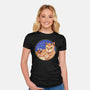 Purrfect Meowther-Womens-Fitted-Tee-vp021