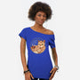 Purrfect Meowther-Womens-Off Shoulder-Tee-vp021