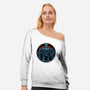 Welcome To A New Kingdom-Womens-Off Shoulder-Sweatshirt-glitchygorilla