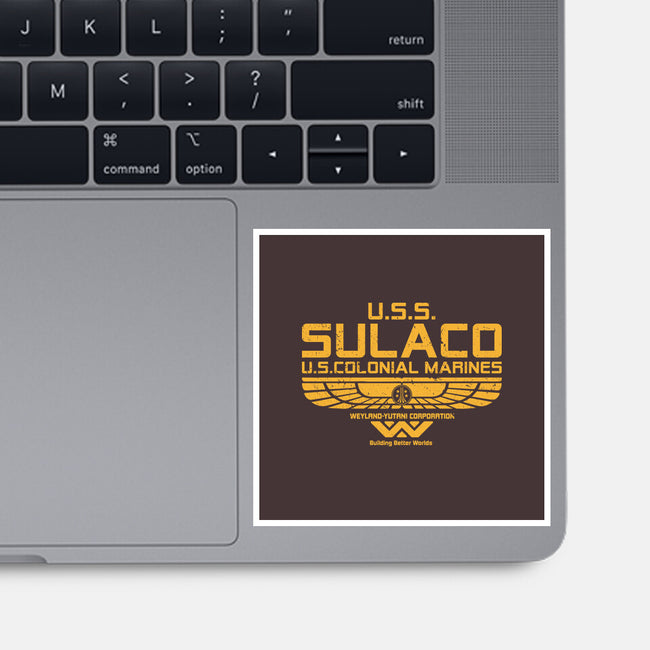 USS Sulaco-None-Glossy-Sticker-DrMonekers