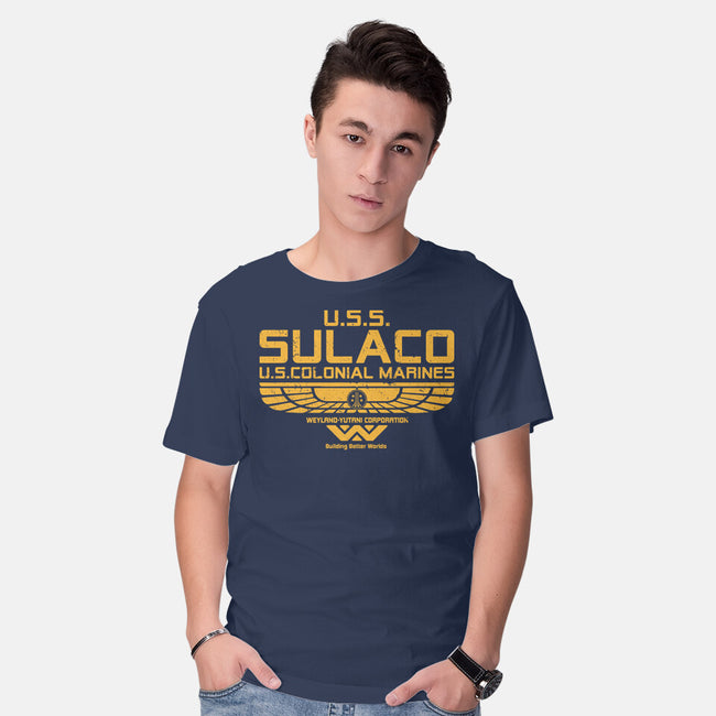 USS Sulaco-Mens-Basic-Tee-DrMonekers