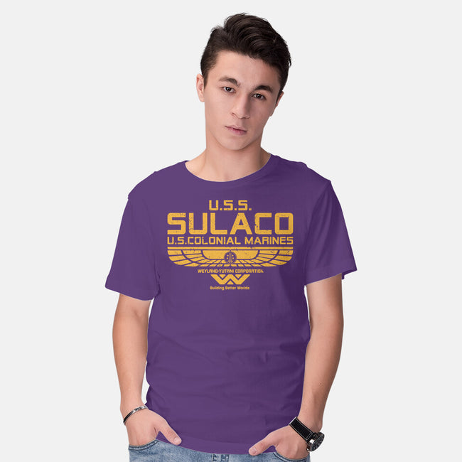 USS Sulaco-Mens-Basic-Tee-DrMonekers