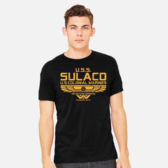 USS Sulaco-Mens-Heavyweight-Tee-DrMonekers