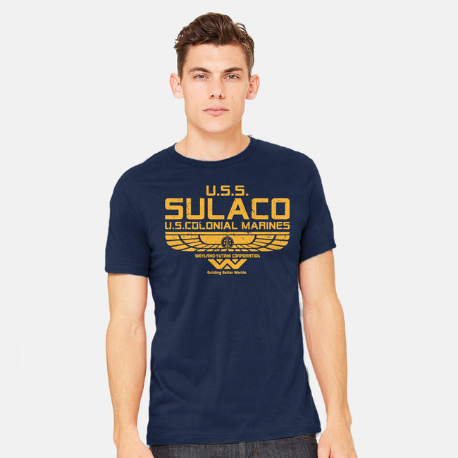 USS Sulaco-Mens-Heavyweight-Tee-DrMonekers