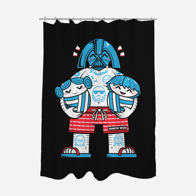 Darth Bod-None-Polyester-Shower Curtain-krisren28