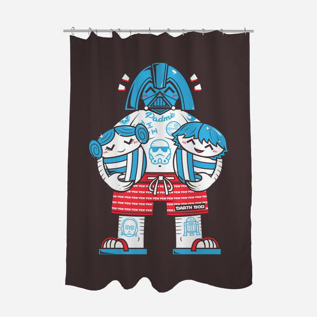 Darth Bod-None-Polyester-Shower Curtain-krisren28