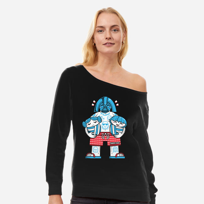 Darth Bod-Womens-Off Shoulder-Sweatshirt-krisren28