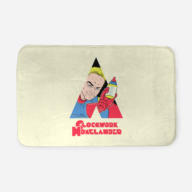 A Clockwork Homelander-None-Memory Foam-Bath Mat-naomori