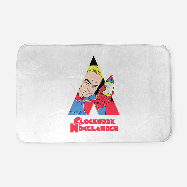 A Clockwork Homelander-None-Memory Foam-Bath Mat-naomori